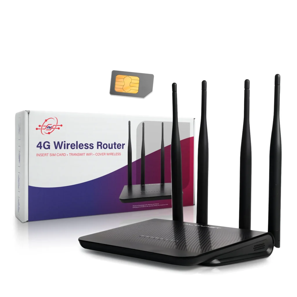 Módem Router 4G LTE AltaNet ETH31 Negro
