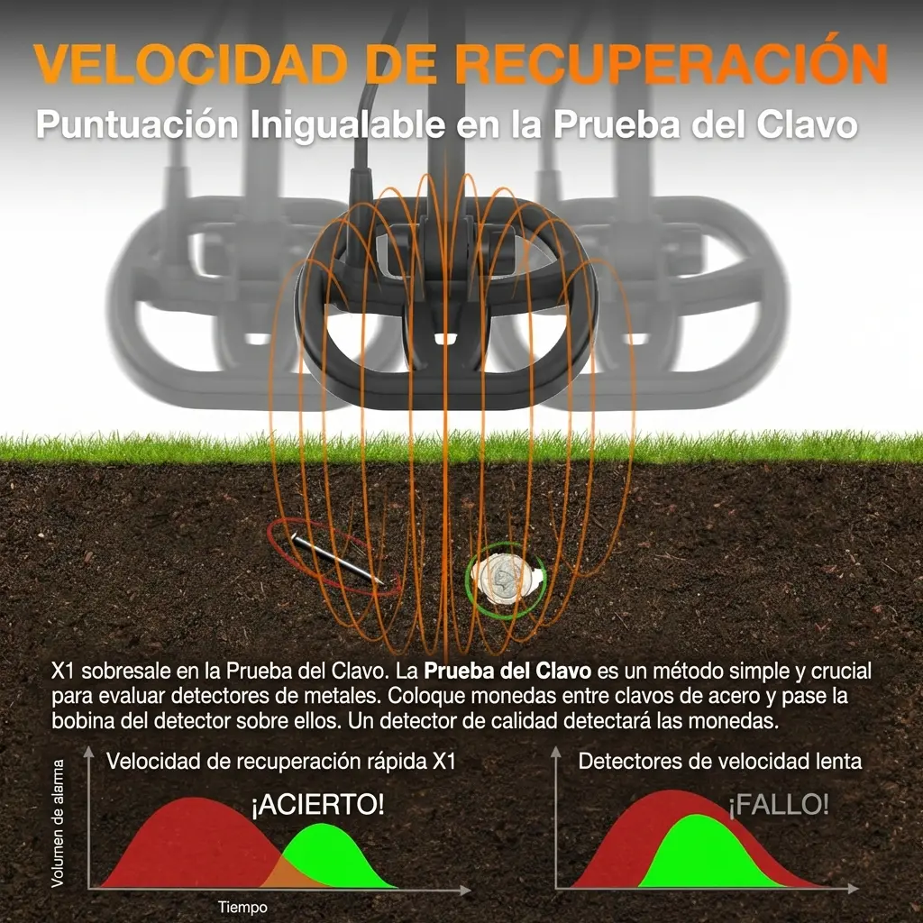 Detector de Metales Quest X1 IDMAXX Recargable - imagen 8