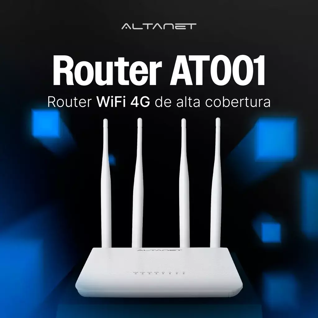 Módem Router 4G LTE AltaNet ETH31 SMA Blanco - imagen 2