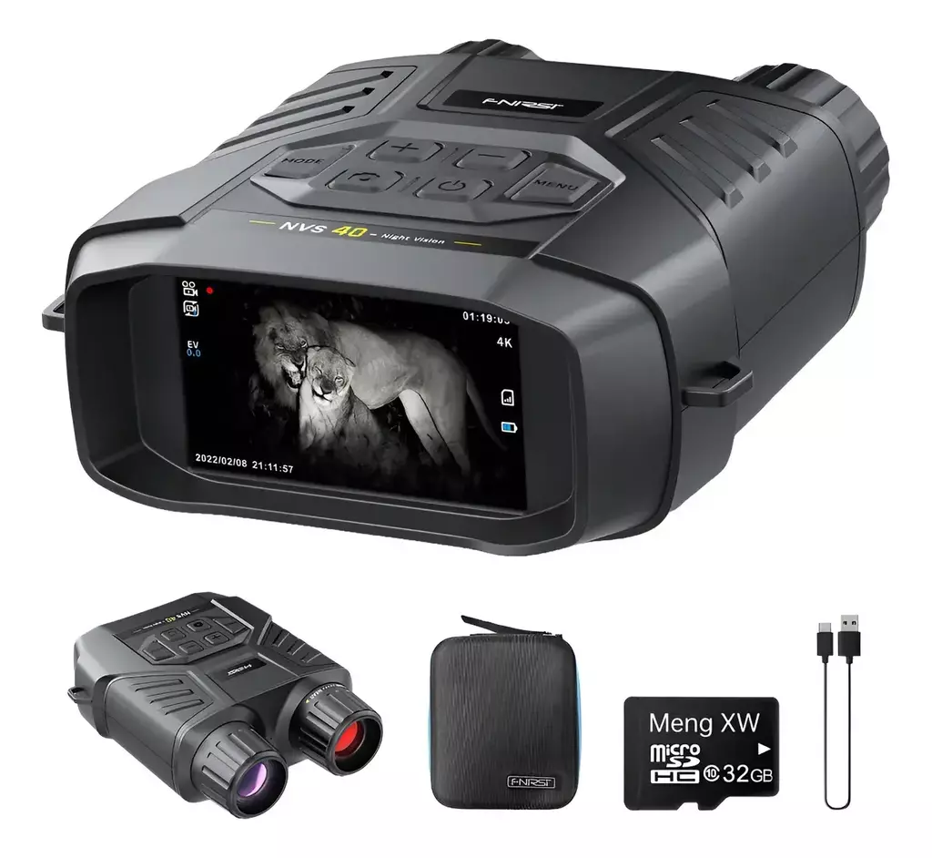 Binocular de Visión Nocturna FNIRSI NVS-40 4K Infrarrojo