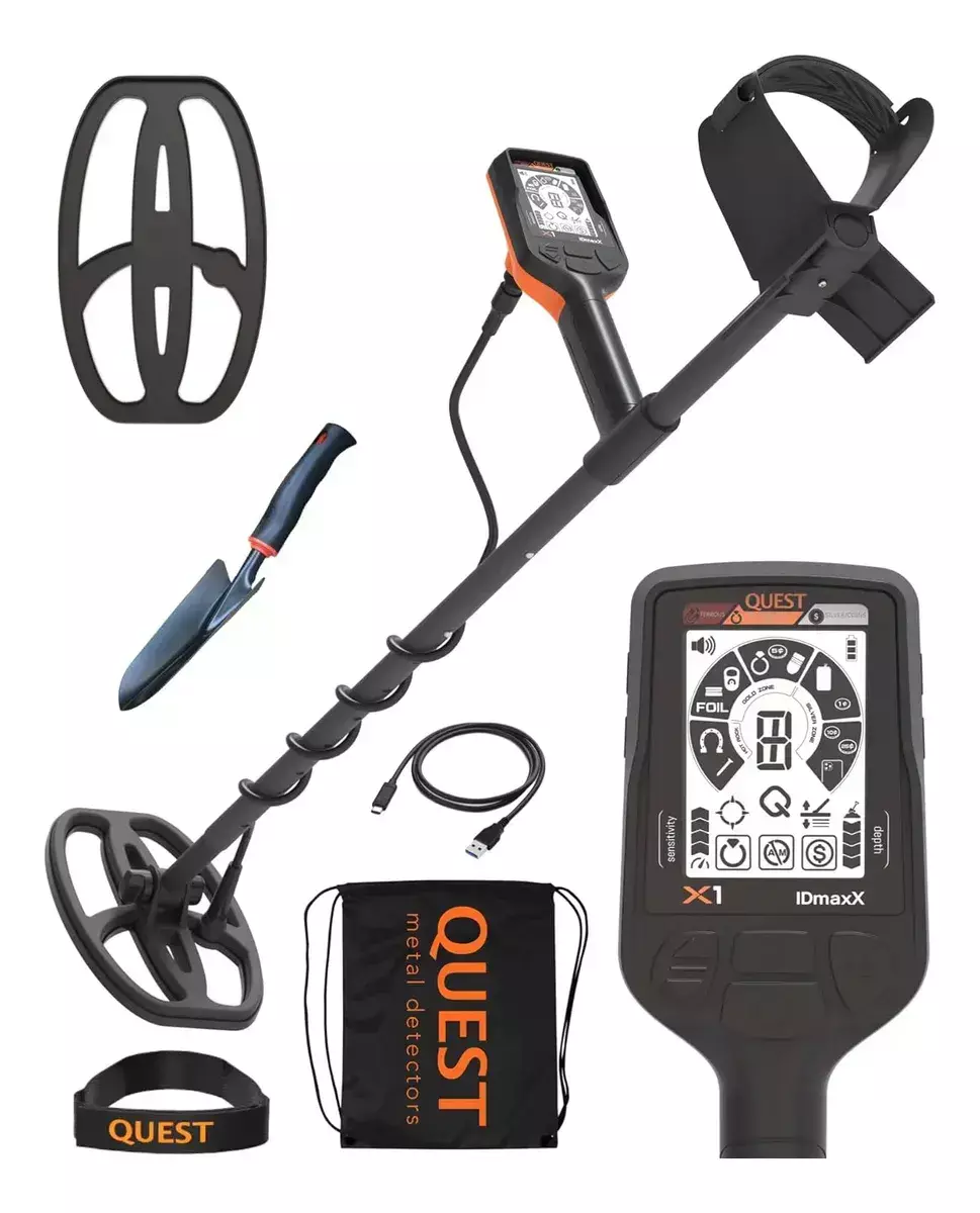 Detector de Metales Quest X1 IDMAXX Recargable