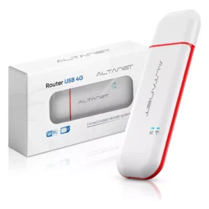 Módem Router USB 4G LTE AltaNet ST20 Blanco