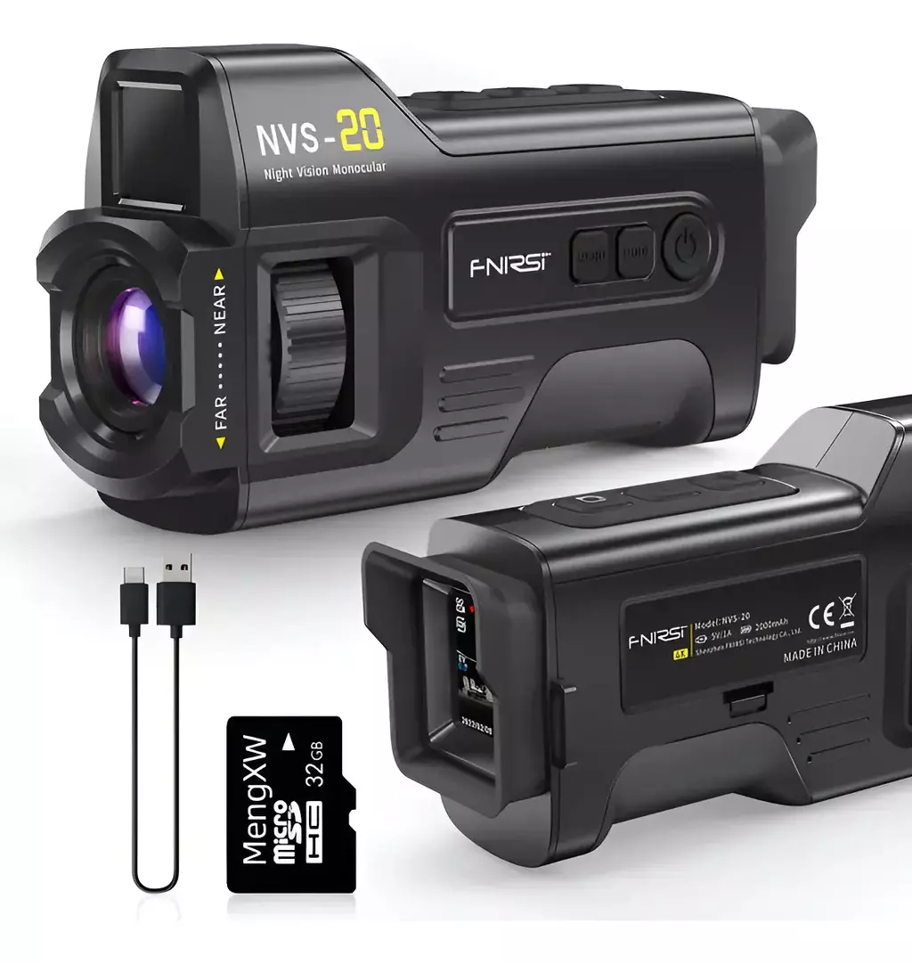 Monocular de Visión Nocturna FNIRSI NVS-20 4K IR 850 nm