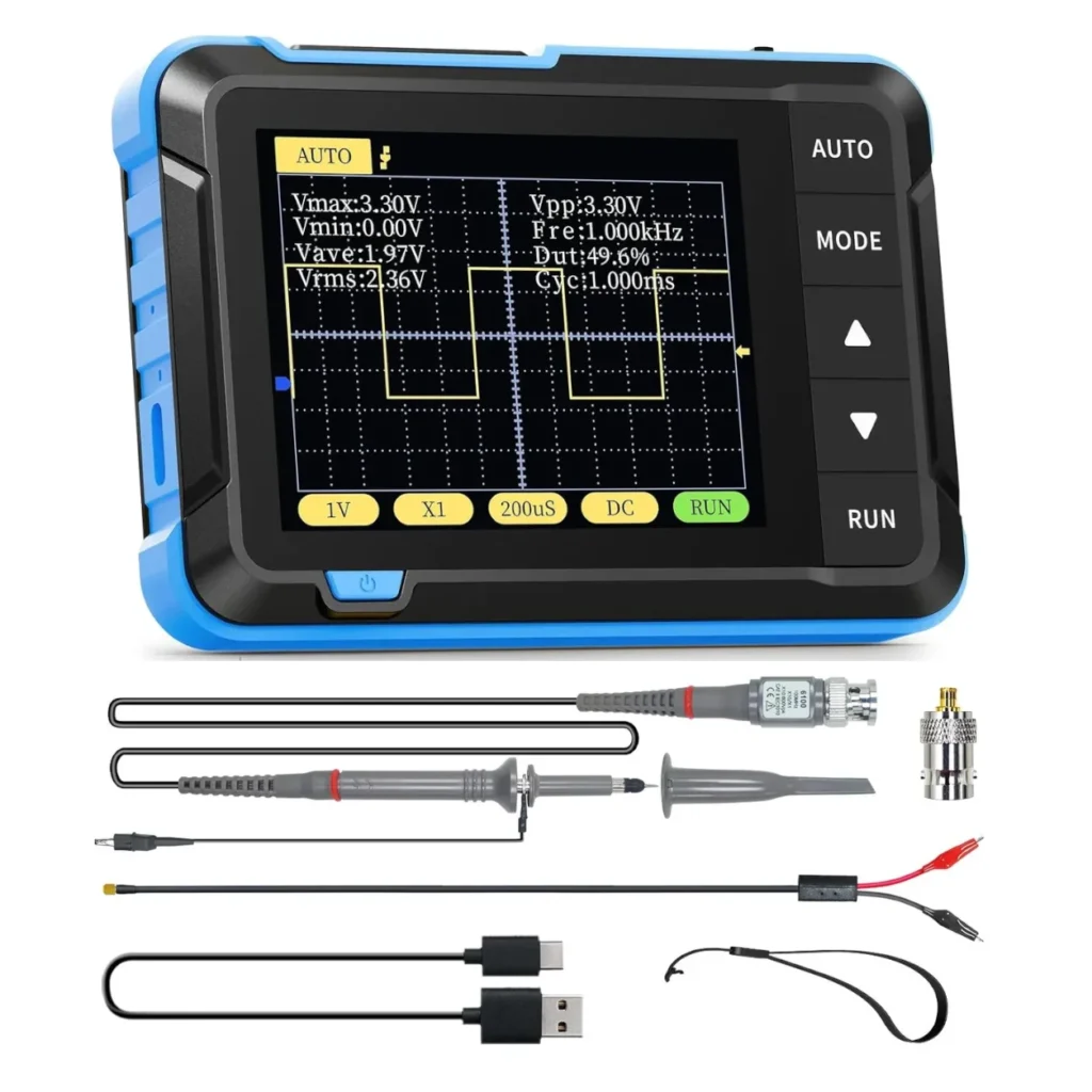 Osciloscopio Portátil FNIRSI DSO-152 Plus 200 kHz