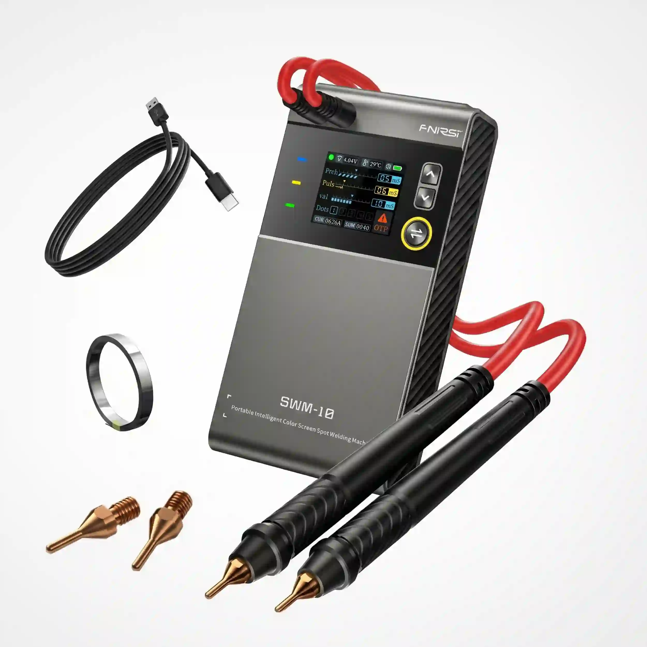 Soldadora de Punto Portátil FNIRSI SWM-10 1200 A