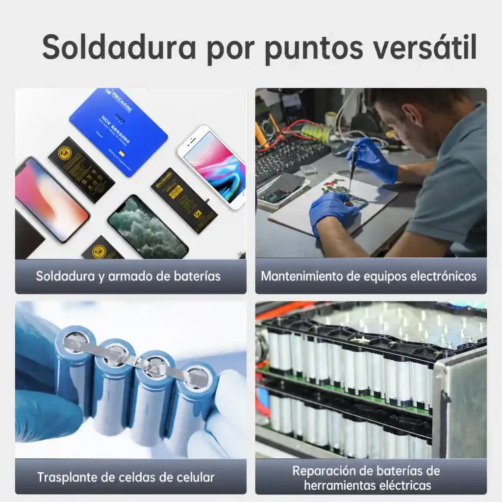 Soldadora de Punto FNIRSI SWM-20 1200 A Doble Pulso - imagen 6