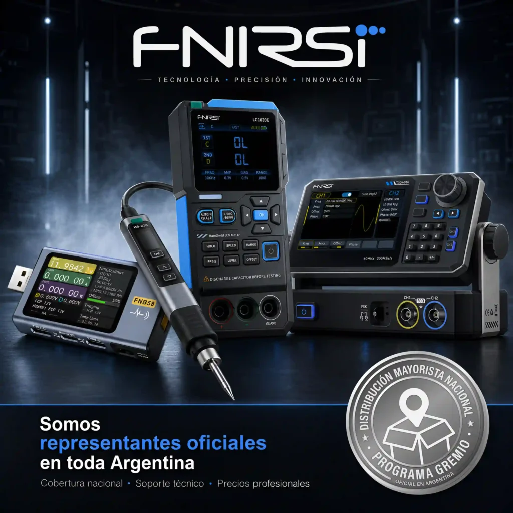 Osciloscopio Digital FNIRSI DSO-153 Plus 1 MHz - imagen 6