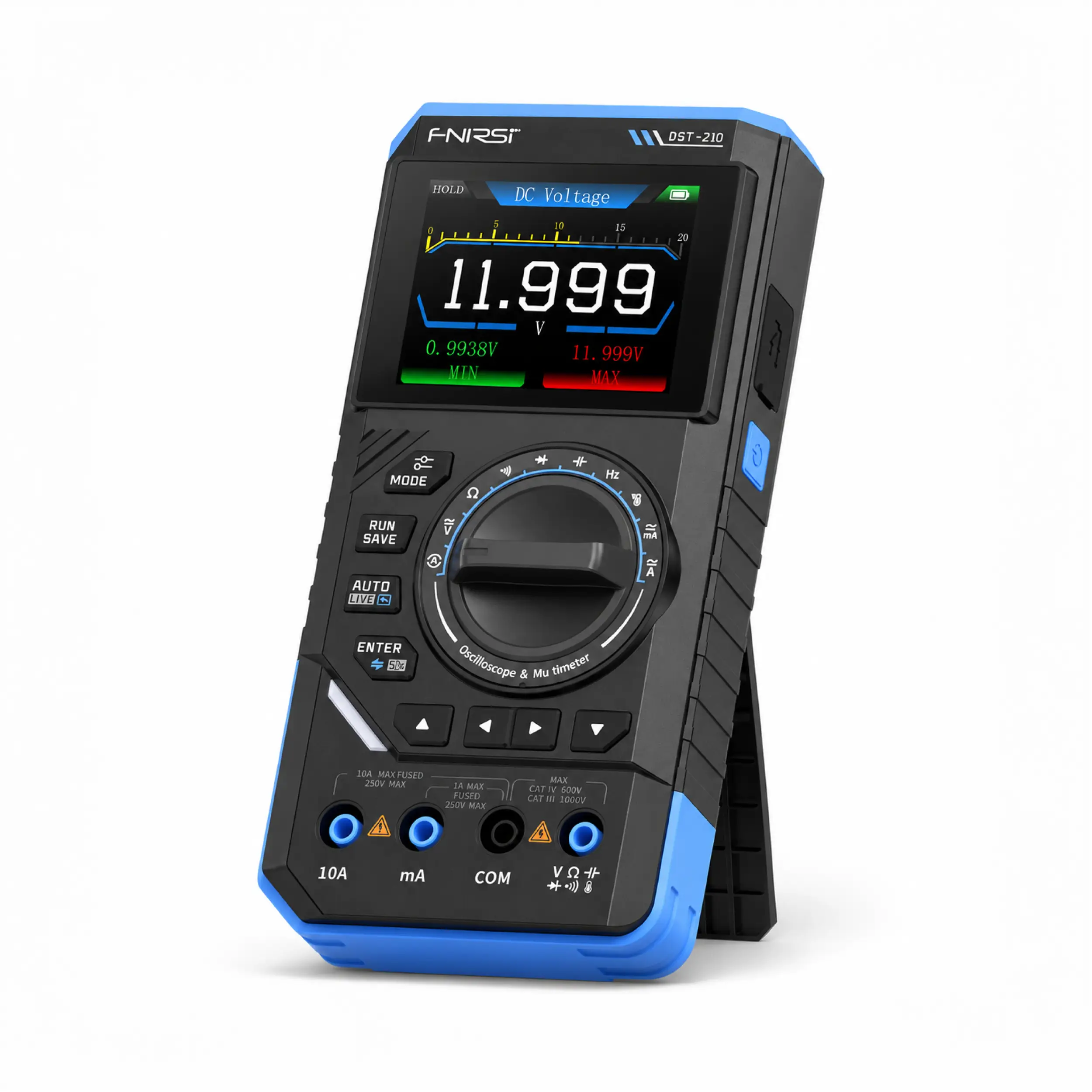 Osciloscopio 3 en 1 FNIRSI DST-210 10 MHz