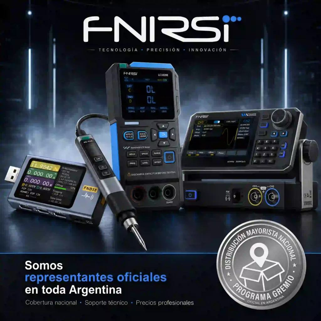 Generador de Señales FNIRSI SG-003A 24 V 24 mA - imagen 6
