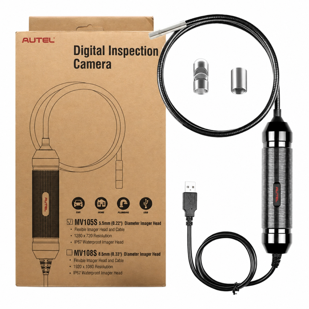 Cámara de inspección Autel Maxivideo Mv105s 5.5mm Usb Led Ip67