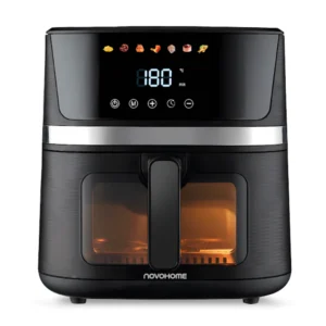 Freidora Novohome de Aire Sin Aceite 7L 8 Funciones 1700W