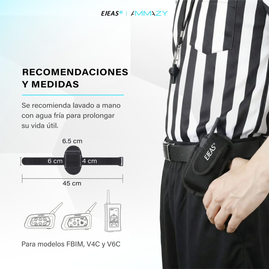 Brazalete EJEAS Original para Intercomunicadores - imagen 4