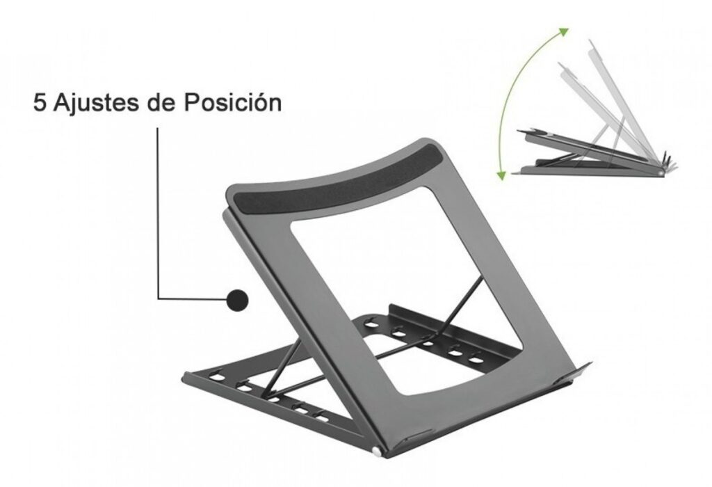 Soporte plegable para notebook y tablet Intelaid IT-BNB
