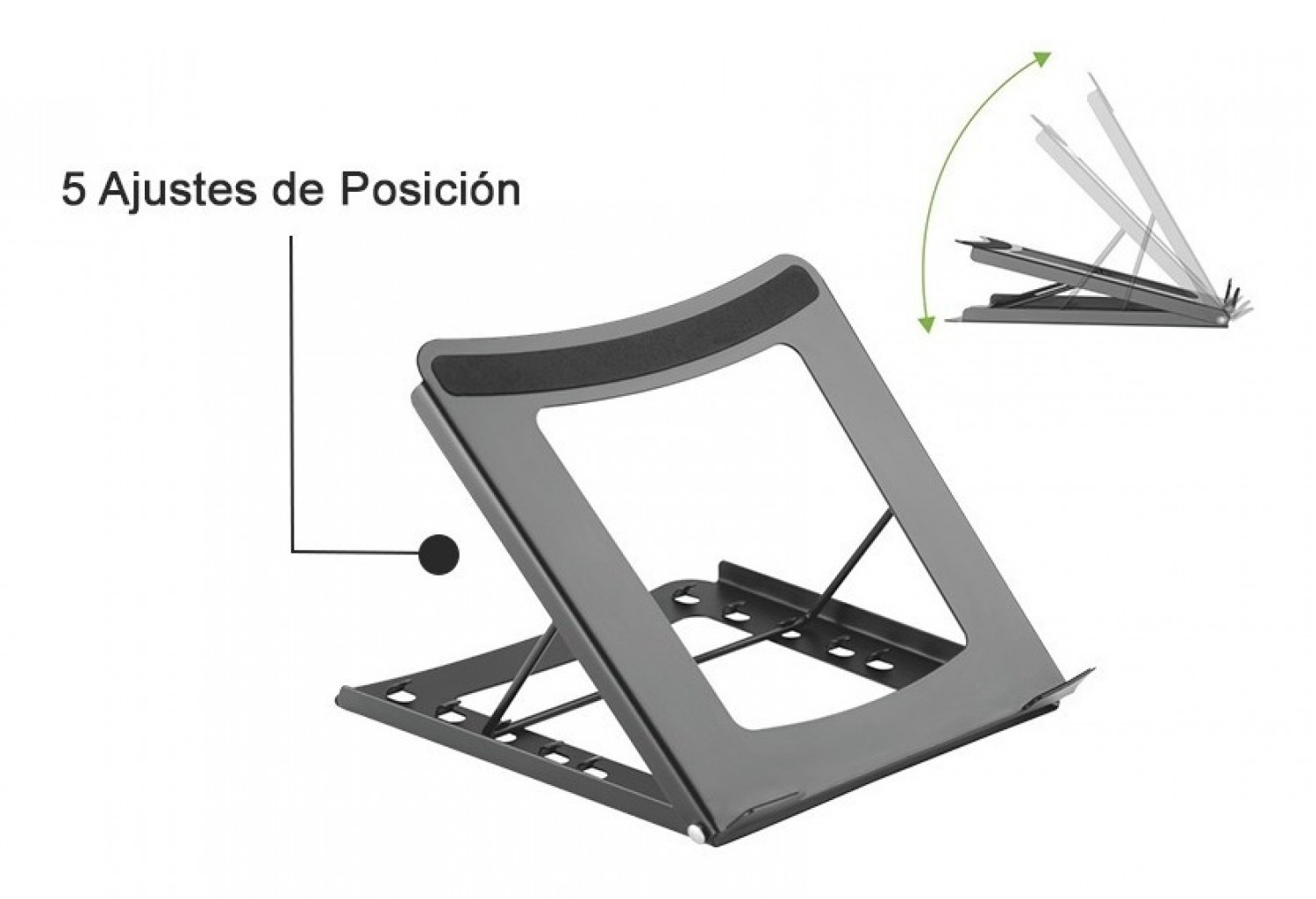Soporte plegable para notebook y tablet Intelaid IT-BNB