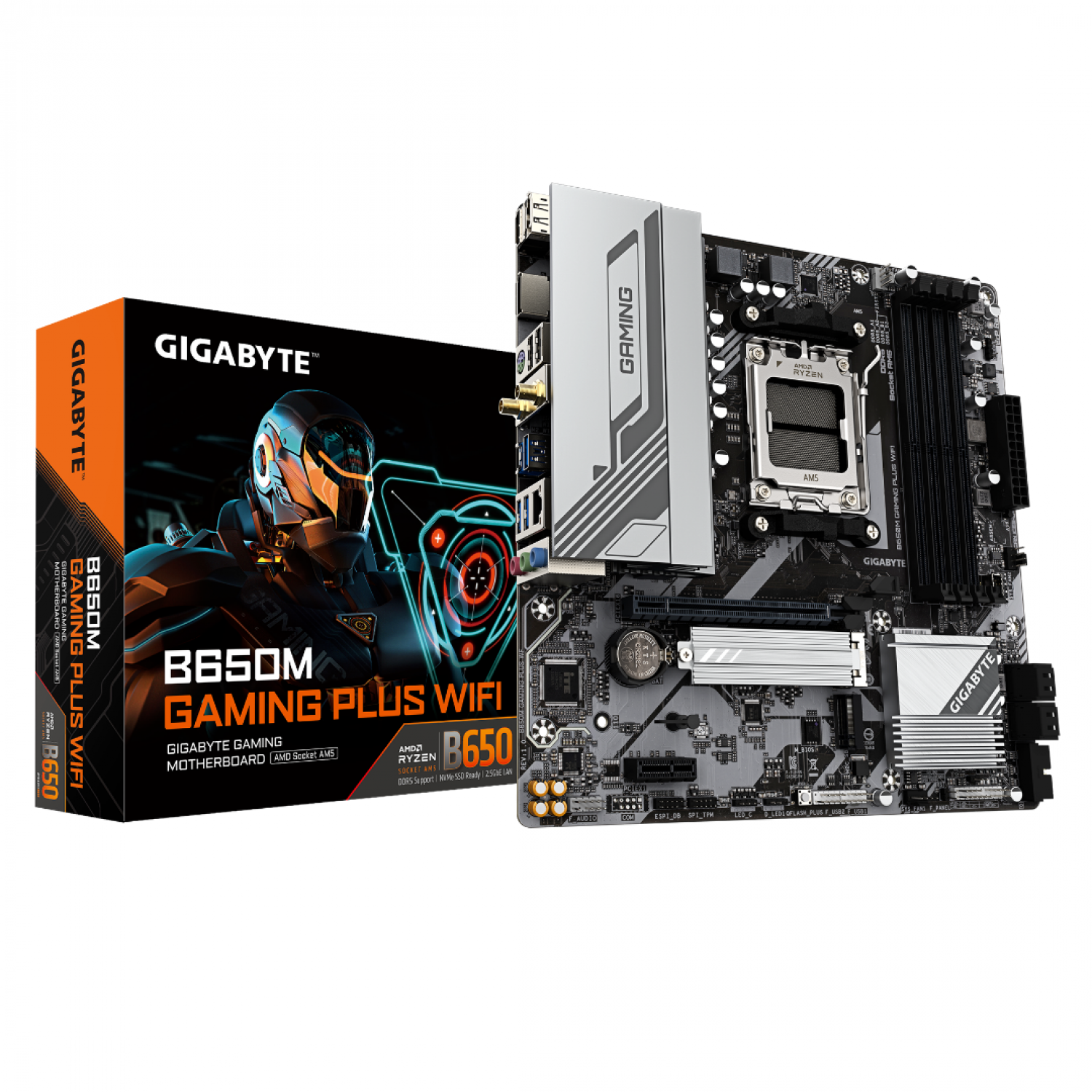 Placa madre GIGABYTE B650M GAMING PLUS WF