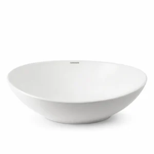 Bacha Novohome De Apoyo Ovalada De Porcelana 41 X 33 Cm