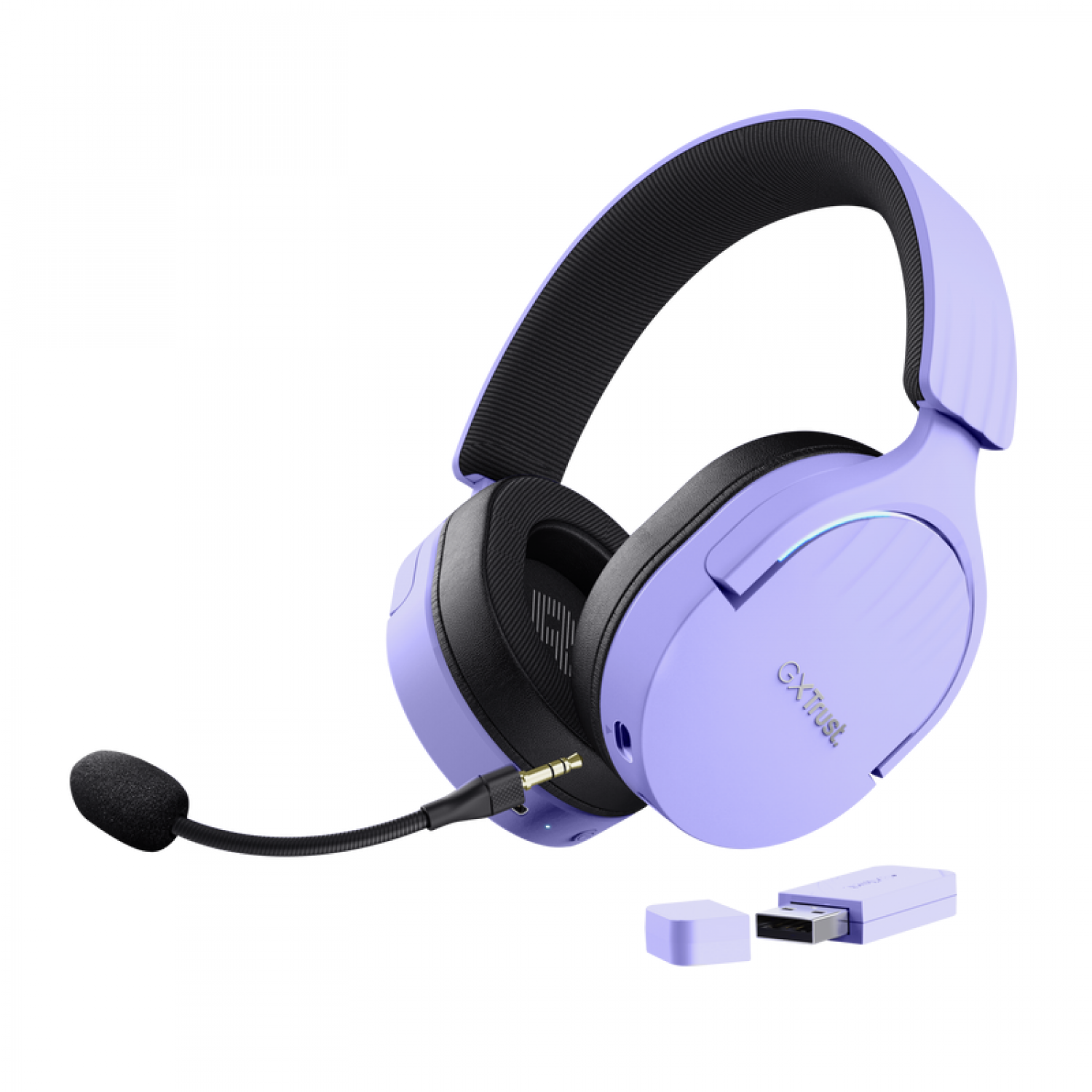 Auricular Trust Fayzo GXT491P, violeta