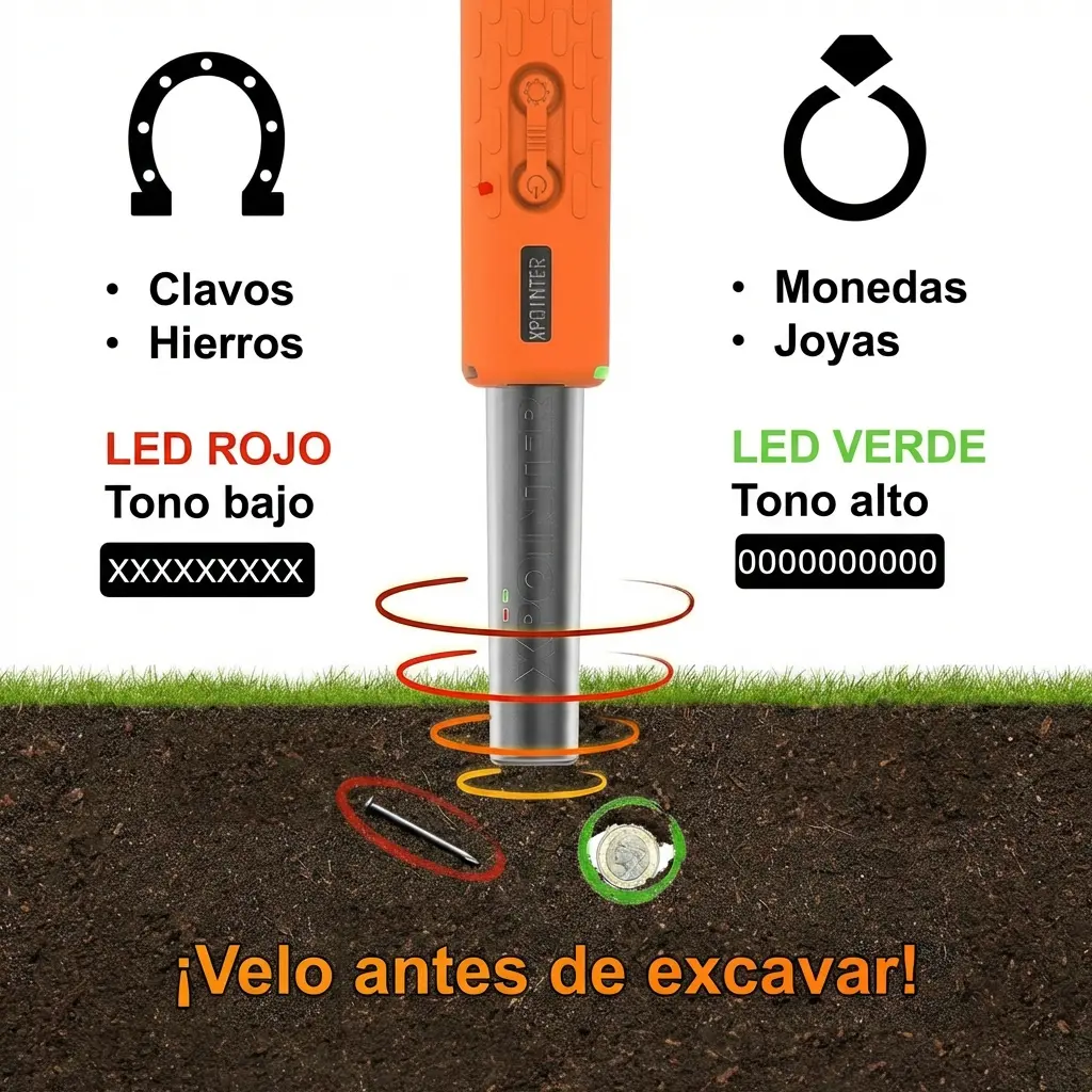 Pinpointer Quest XPointer Max con Discriminación - imagen 14
