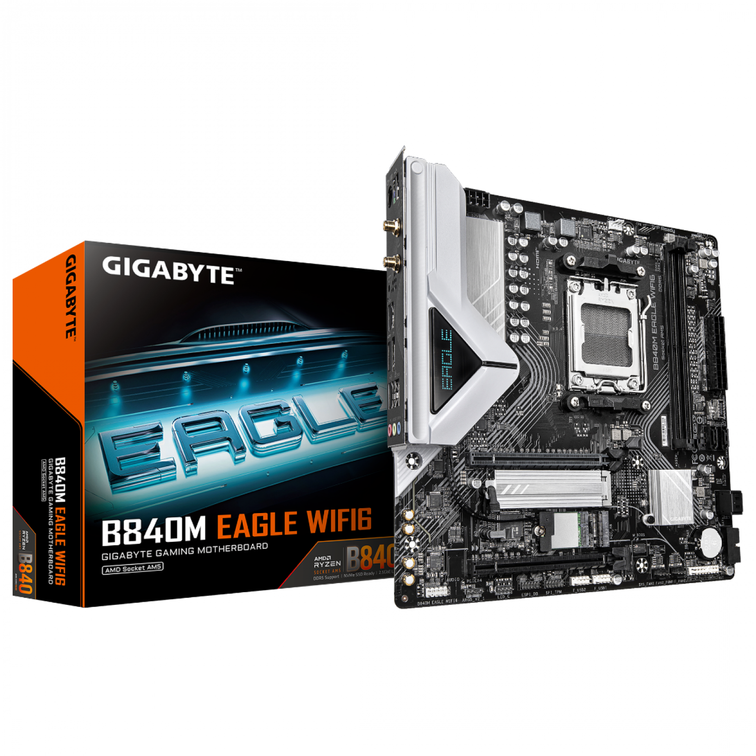 Placa madre GIGABYTE B840M EAGLE WIFI6
