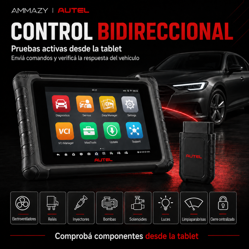 Scanner automotriz Autel MaxiDAS DS900BT - imagen 3