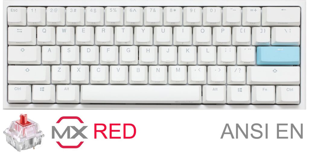 Teclado Ducky One 2 Mini Pure White