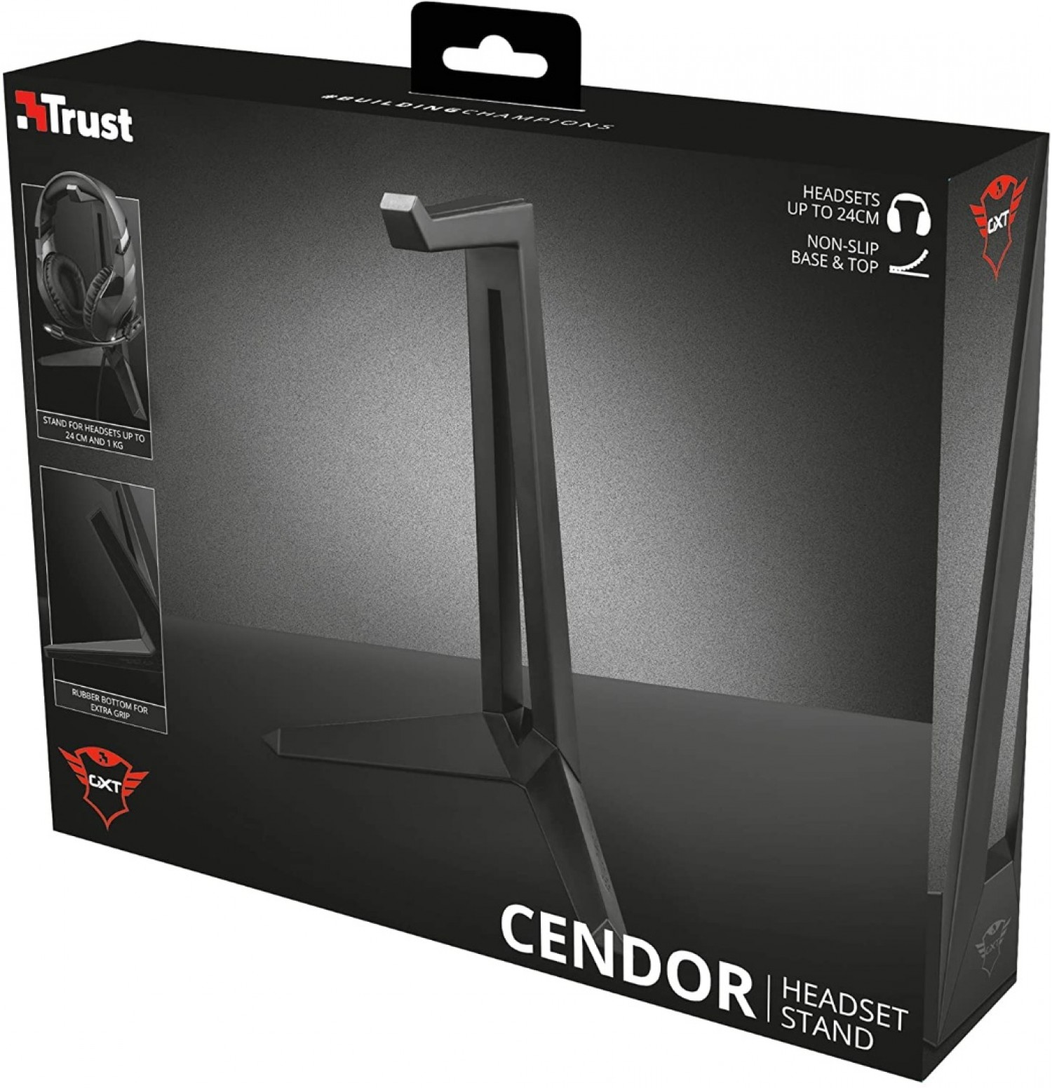 Base para auriculares Trust Bungee Cendor Stand GXT260