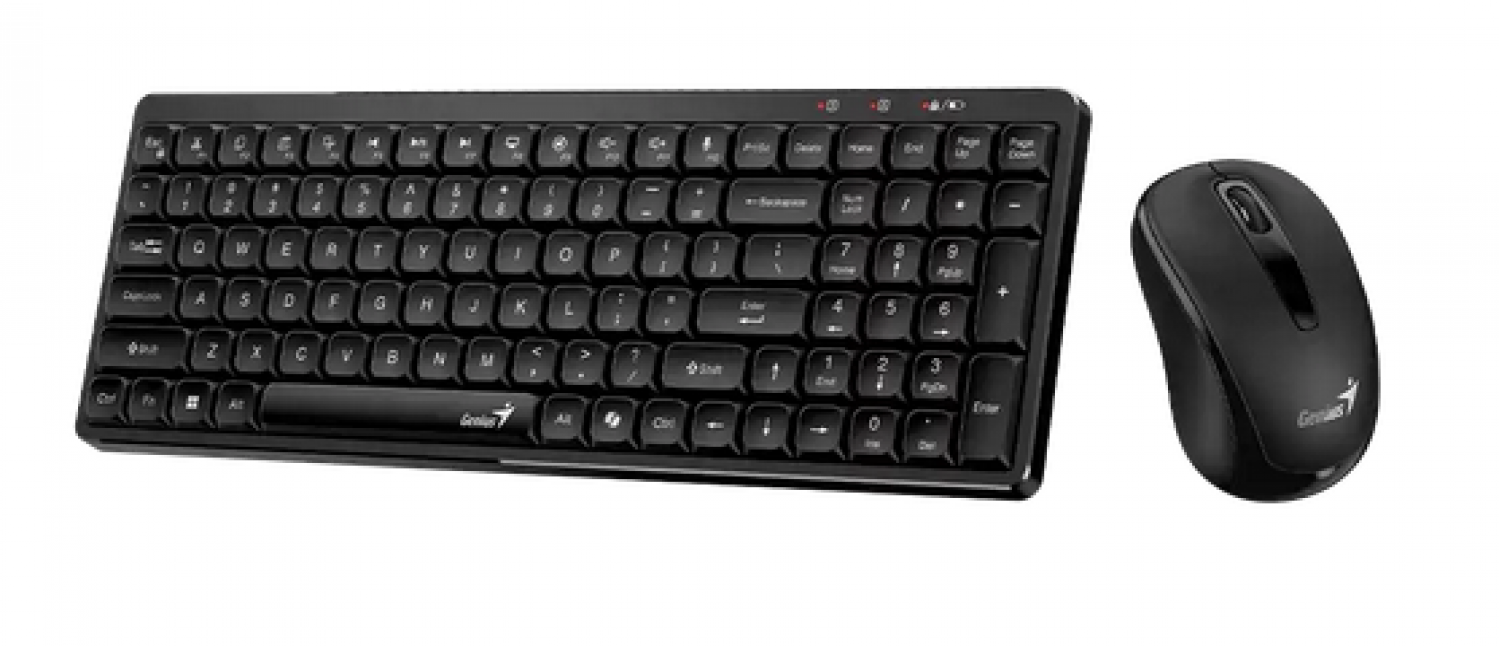 Combo inalámbrico de teclado y mouse Genius Luxemate Q8100