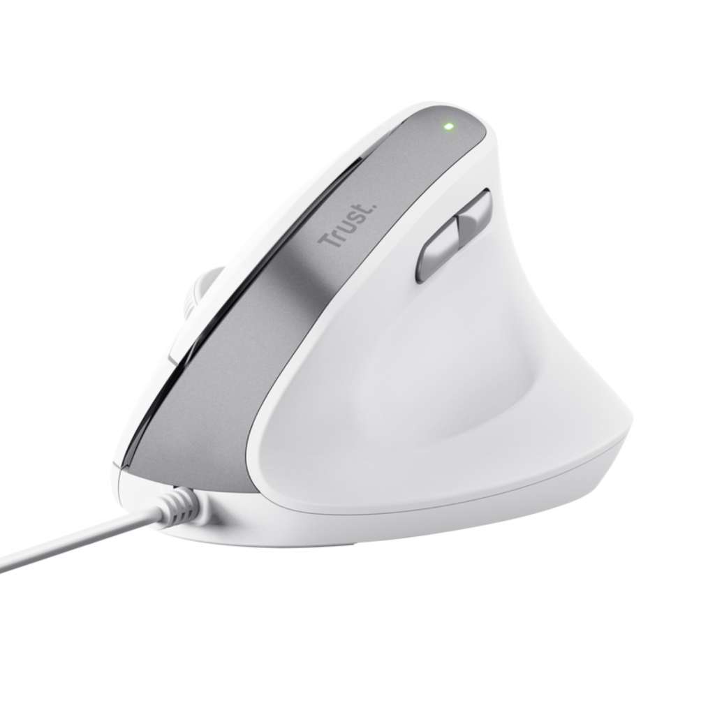 Mouse Trust Bayo II Ergo Wired White