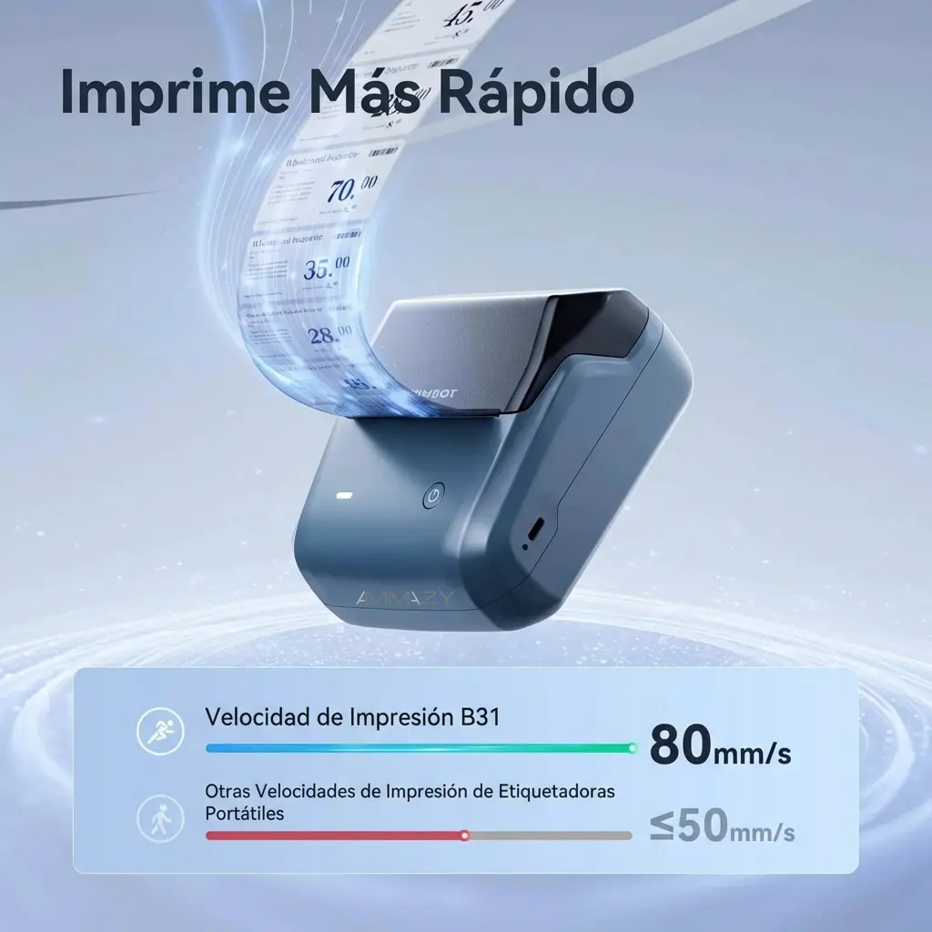 Impresora Térmica Portátil Niimbot B31 - imagen 3