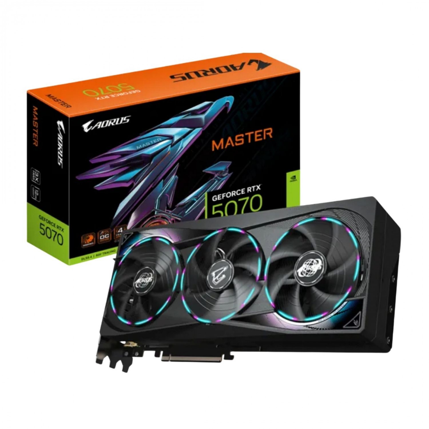 Placa de video Gigabyte RTX 5070 Aorus M 12GB