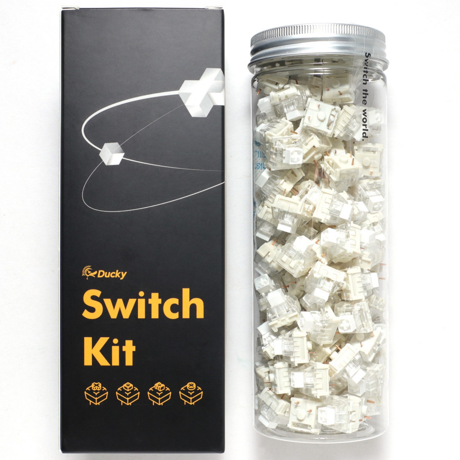 Kit de switches DUCKY Kailh Box White