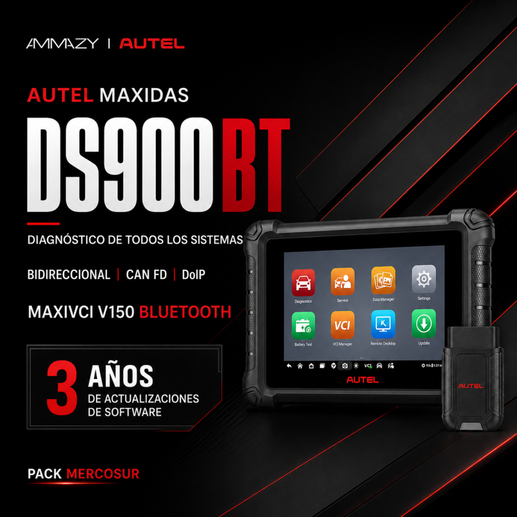 Scanner automotriz Autel MaxiDAS DS900BT - imagen 2
