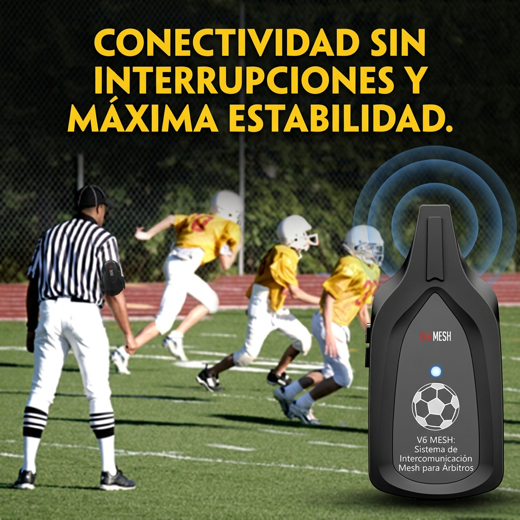 Intercomunicador para Árbitro Ejeas F6 - imagen 7