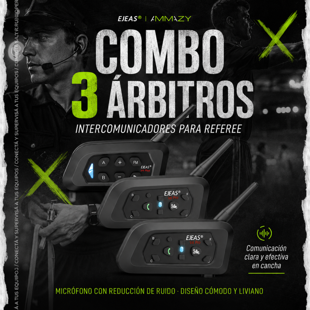 Combo 3 intercomunicadores Ejeas 2xV6C 1xV4C - imagen 2