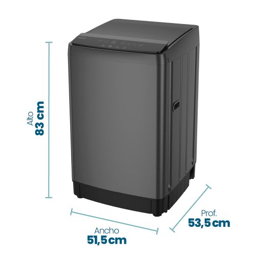 Lavarropas Philco PHLS67GN 5KG CSO GRAF - imagen 4