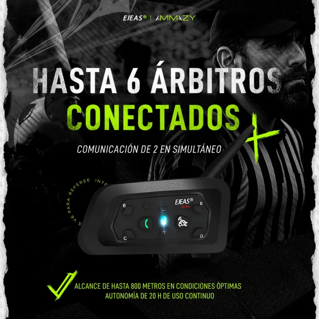 Combo 2 intercomunicadores Ejeas V6C - imagen 3