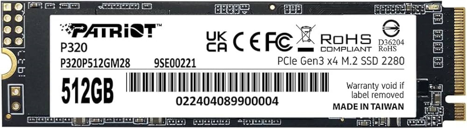 Disco SSD Patriot P320