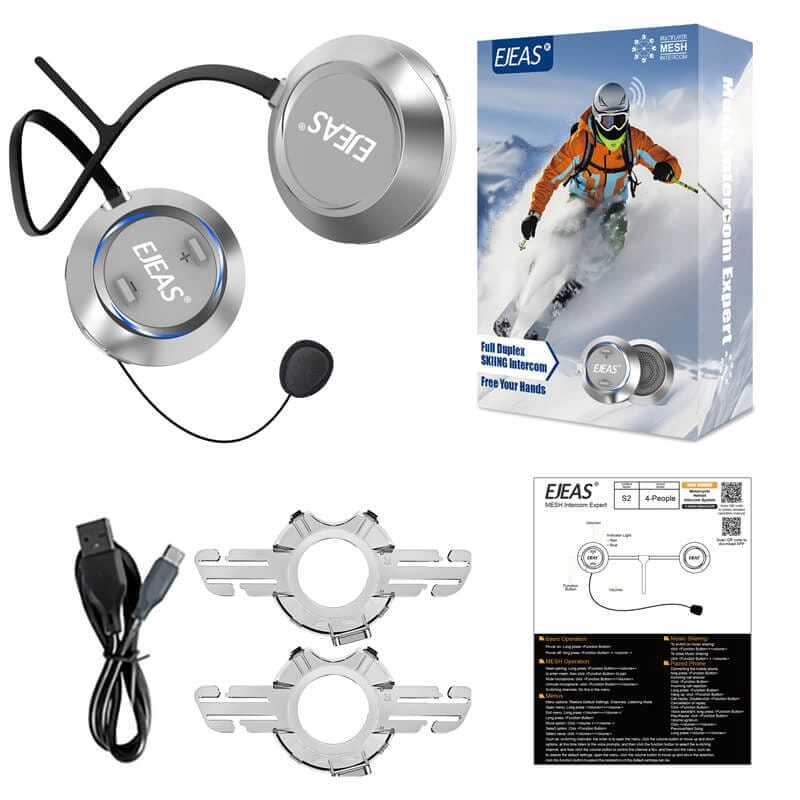 Intercomunicador Ejeas S2 FrostLink Plus para Ski - imagen 4