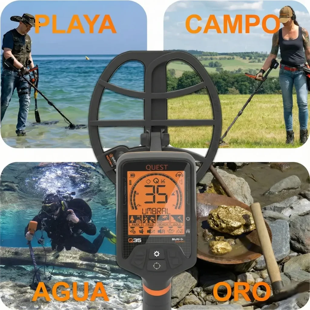 Detector de Metales Quest Q35 con XPointer - imagen 14
