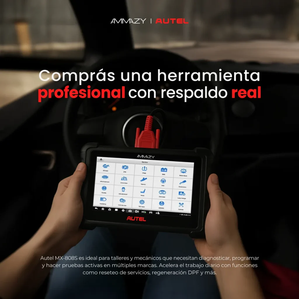 Scanner automotriz Autel MaxiCheck MX808S - imagen 6