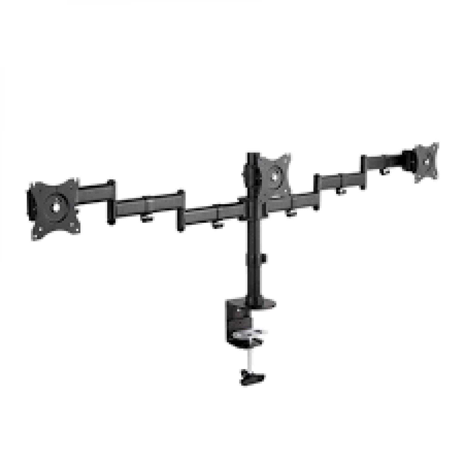 Soporte triple de escritorio para monitores Intelaid IT-DB3E