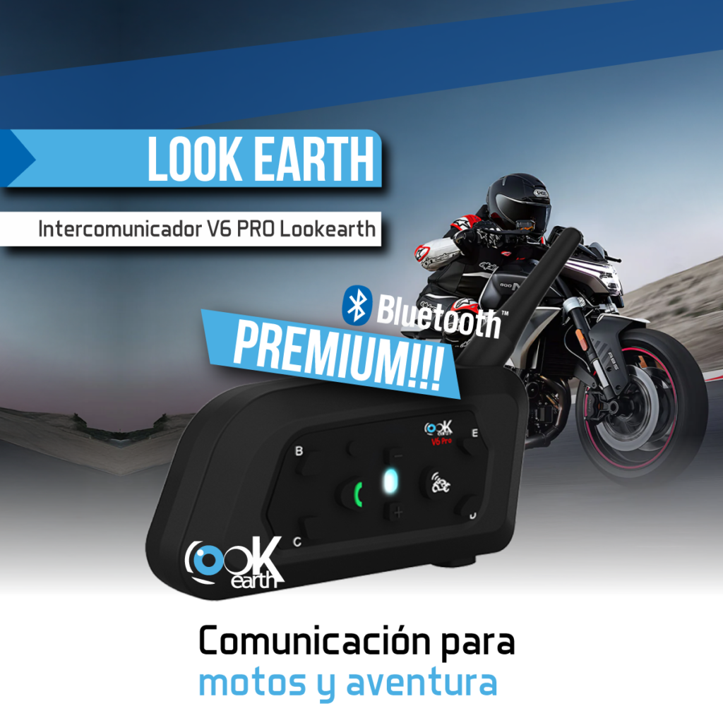 Intercomunicador EJEAS V6 PRO+ LookEarth - imagen 2