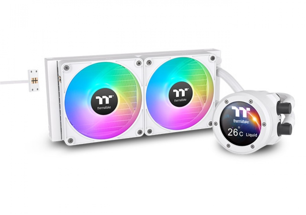 Cooler líquido Thermaltake TH240 V2 Ultra EX ARGB Sync Water Block Snow Edition