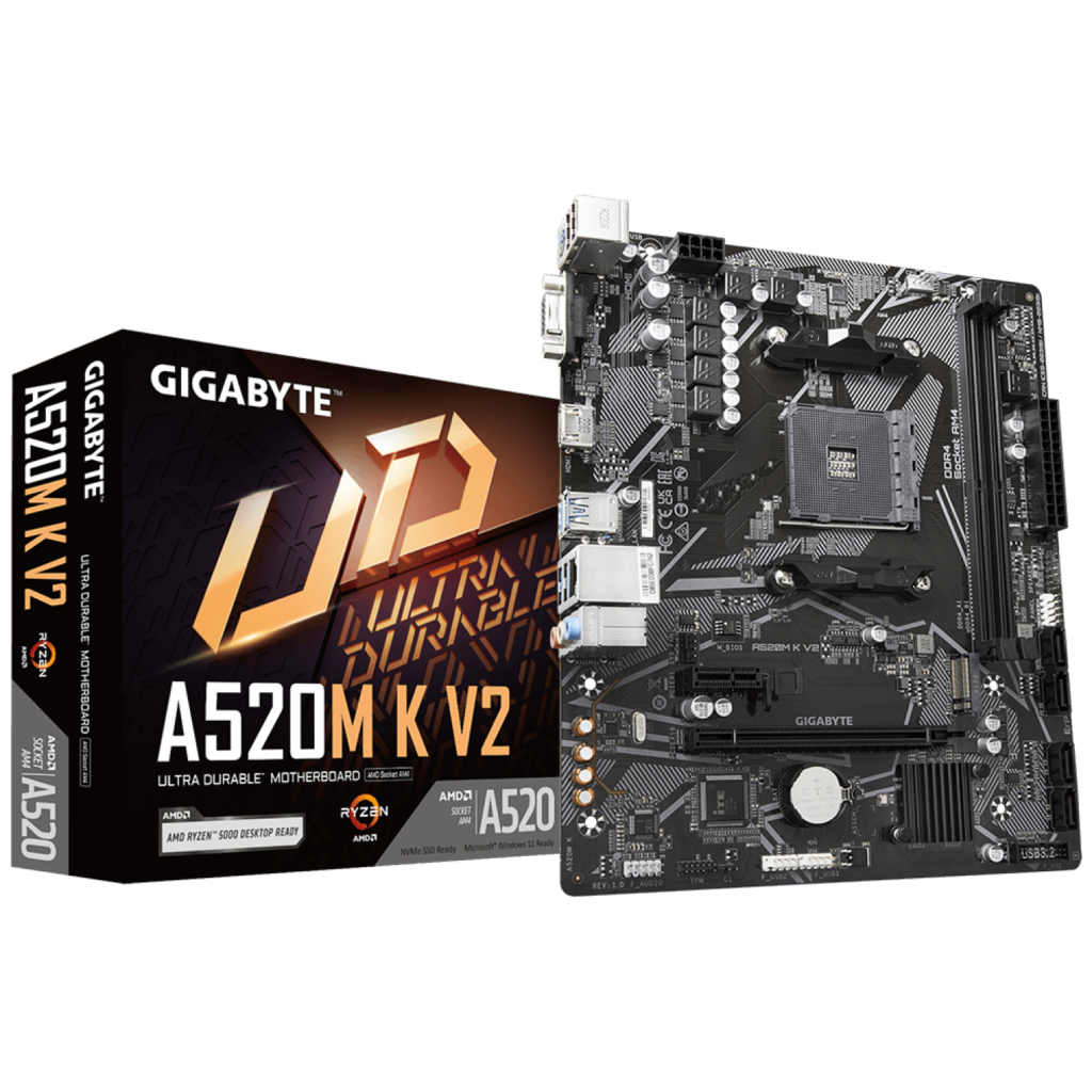 Placa madre GIGABYTE A520M K V2
