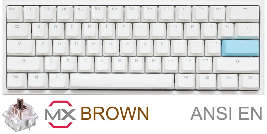 Teclado Ducky One 2 Mini Pure White