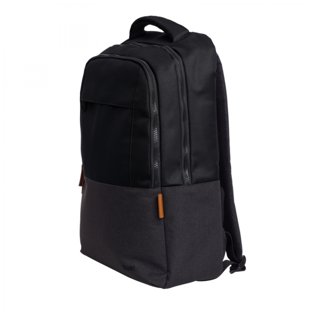 Mochila Trust Lisboa Black Backpack 16