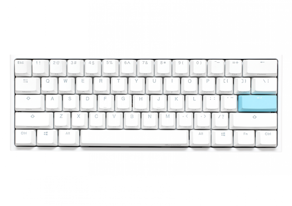 Teclado Ducky One 2 Mini RGB White Kailh Box Brown