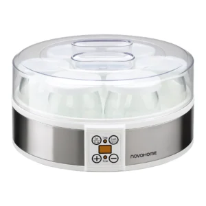 Yogurtera Novohome Eléctrica 1.2 Litros 7 Frascos De 180ml