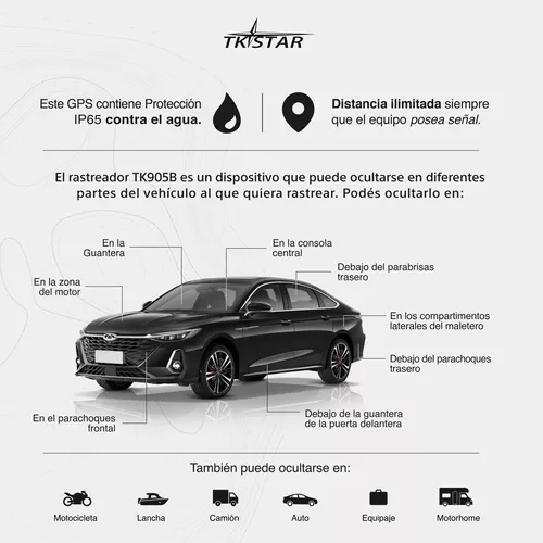 Gps Tracker 2G Localizador Iman Bateria 10000mah - imagen 4
