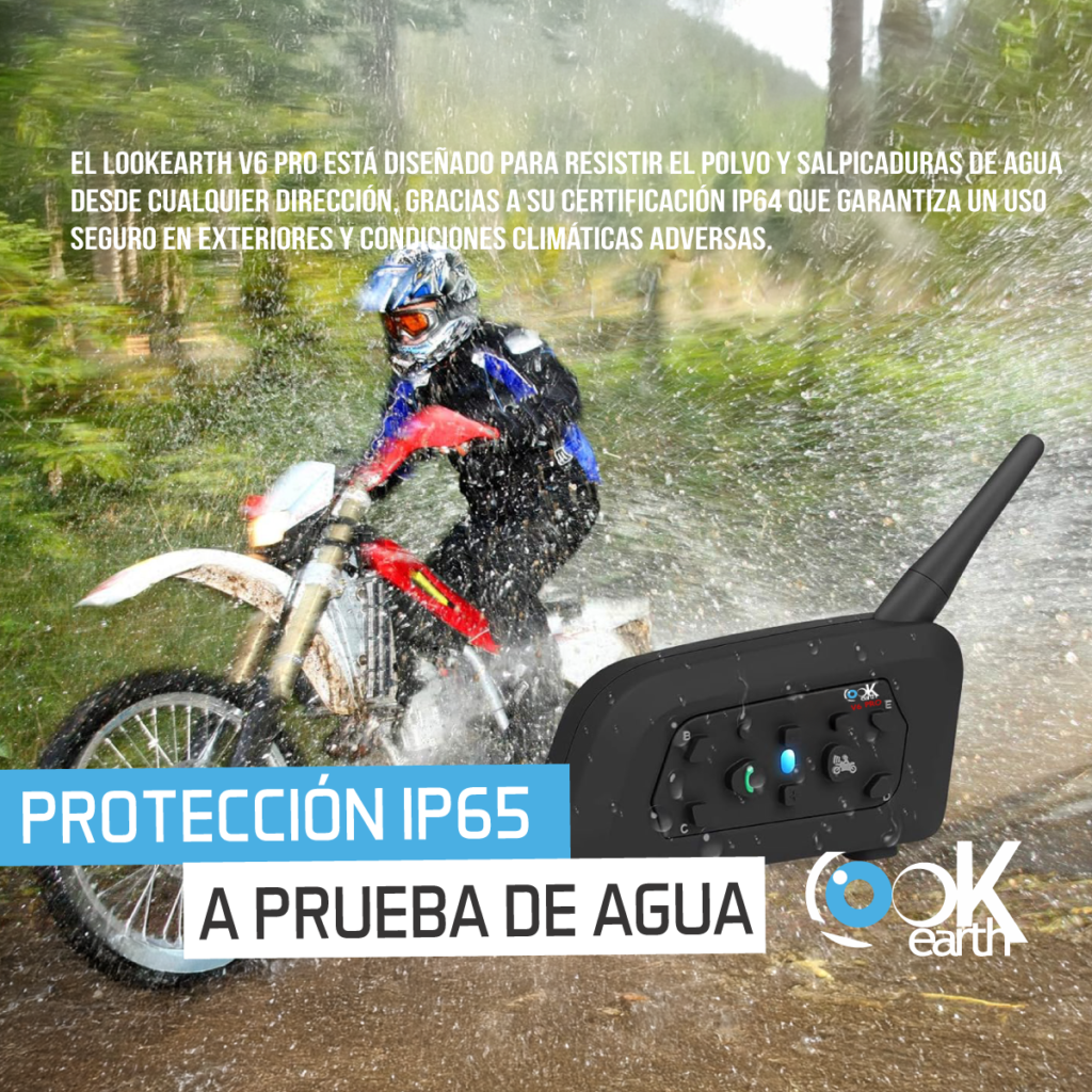 Intercomunicador EJEAS V6 PRO+ LookEarth - imagen 5